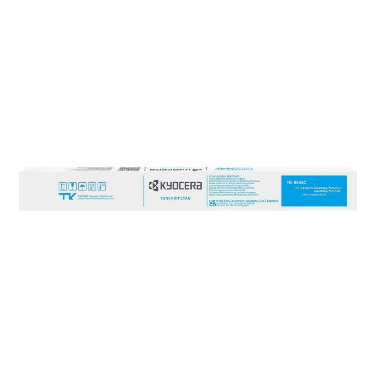 Kyocera TK-8585C Cyan Toner Cartridge 30,000 pages Original 1T0C2JCNL0 Single-pack - Image 2