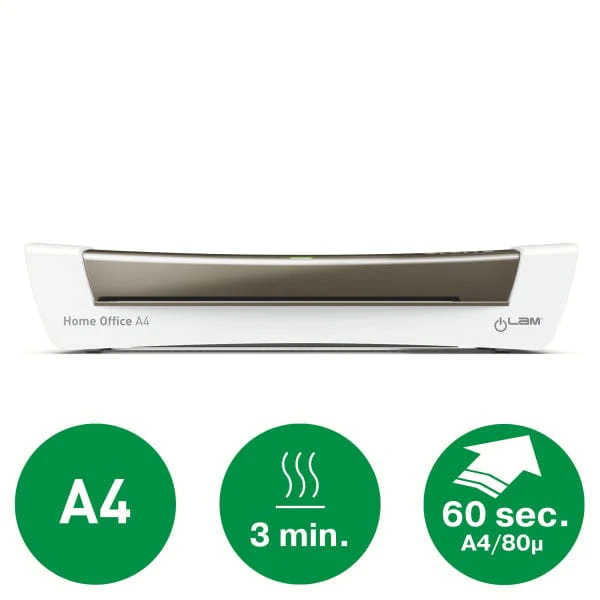 Leitz iLam Home Office A4 Laminator Grey 344010 - Image 3