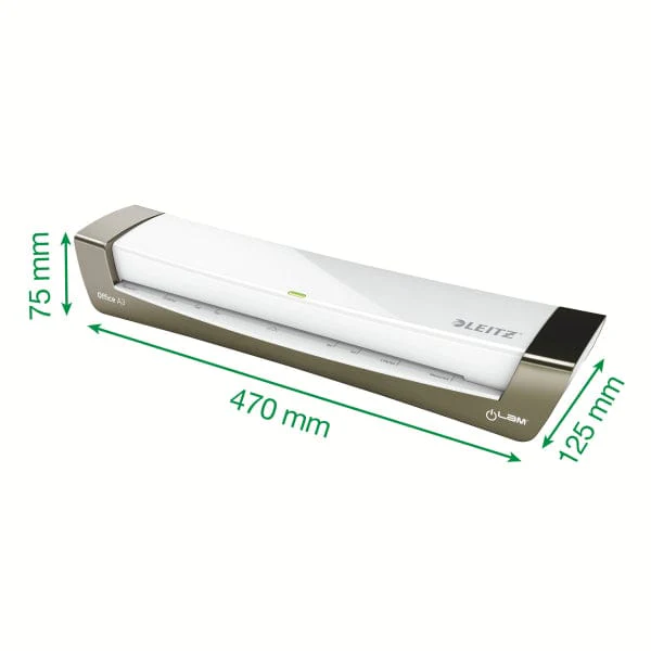 Leitz iLAM Office A3 Laminator - Silver 344030 - Image 5