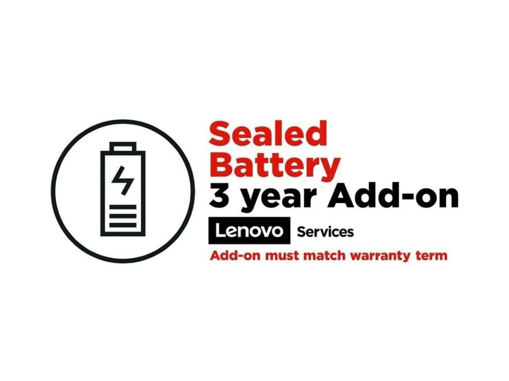 Lenovo 3-year Sealed Battery Replacement Add-on Warranty 5WS1H31713