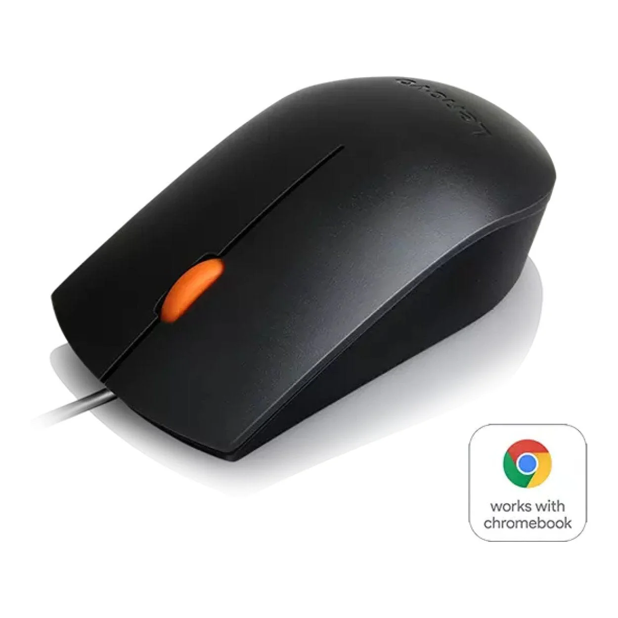 Lenovo 300 Wired Mouse Black GX30M39704 - Image 4