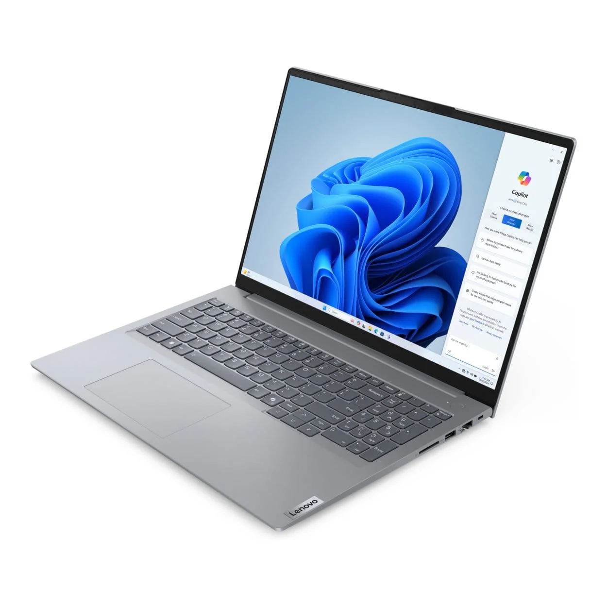Lenovo ThinkBook 16 G7 IML 16-inch WUXGA Laptop - Intel Core Ultra 7 155H 1TB SSD 16GB RAM Win 11 Pro - Image 2