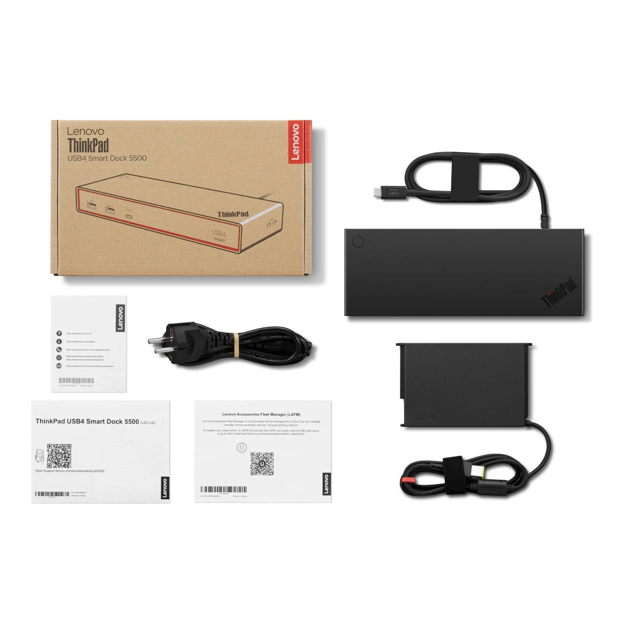 Lenovo ThinkPad 5500 USB4 Smart Docking Station with 135W Adapter 40BC0135SA - Image 8