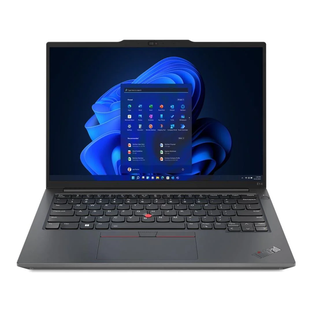 Lenovo ThinkPad E14 G5 14-inch WUXGA Laptop - Intel Core i5-1335U 256GB SSD 8GB RAM GeForce MX550 Win 11 Home