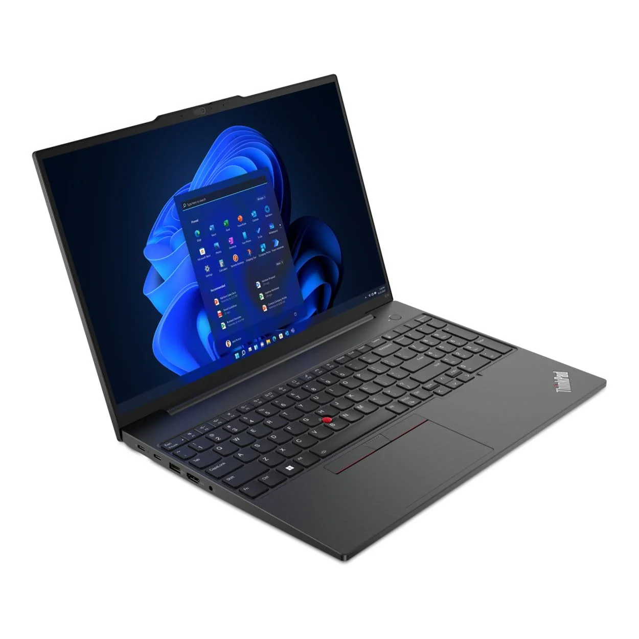 Lenovo ThinkPad E16 G1 16-inch WUXGA Laptop - Intel Core i7-1355U 512GB SSD 16GB RAM GeForce MX550 Win 11 Pro - Image 3