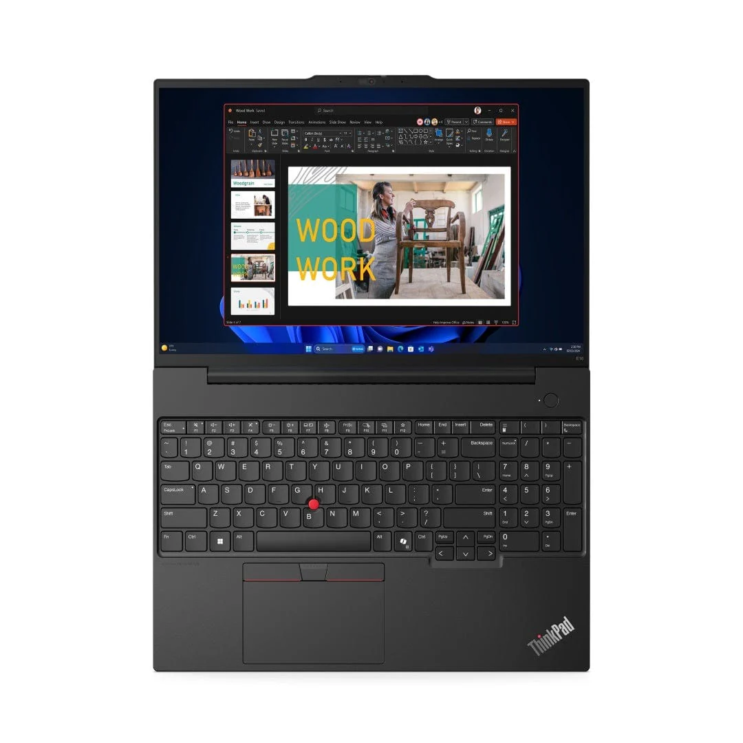 Lenovo ThinkPad E16 G2 16-inch WUXGA Laptop - Intel Core Ultra 5 125U 512GB SSD 8GB RAM Win 11 Pro - Image 6