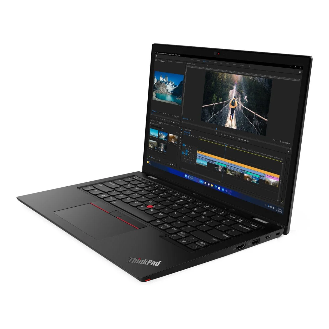 Lenovo ThinkPad L13 G5 13.3-inch WUXGA 2-in-1 Laptop - Intel Core Ultra 7 155U 512GB SSD 16GB RAM LTE Win 11 Pro - Image 4