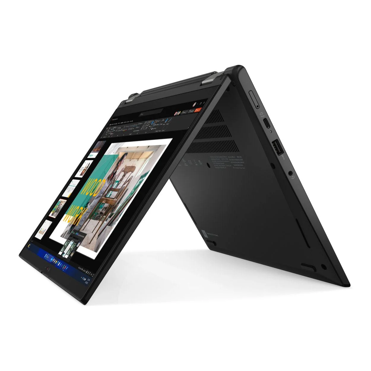 Lenovo ThinkPad L13 G5 13.3-inch WUXGA 2-in-1 Laptop - Intel Core Ultra 7 155U 512GB SSD 16GB RAM LTE Win 11 Pro - Image 6