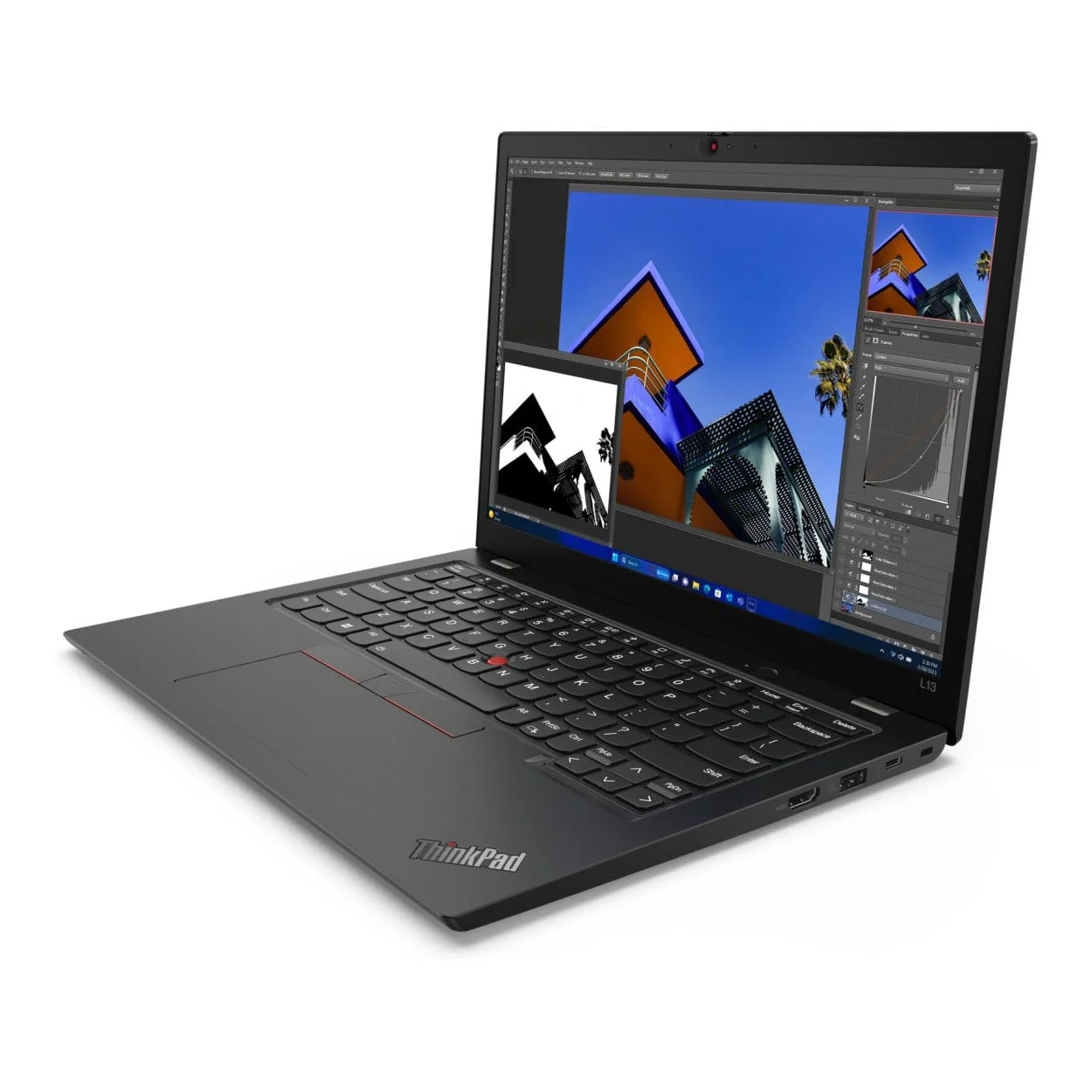 Lenovo ThinkPad L13 G5 13.3-inch WUXGA Laptop - Intel Core Ultra 7 155U 512GB SSD 16GB RAM LTE Win 11 Pro - Image 3