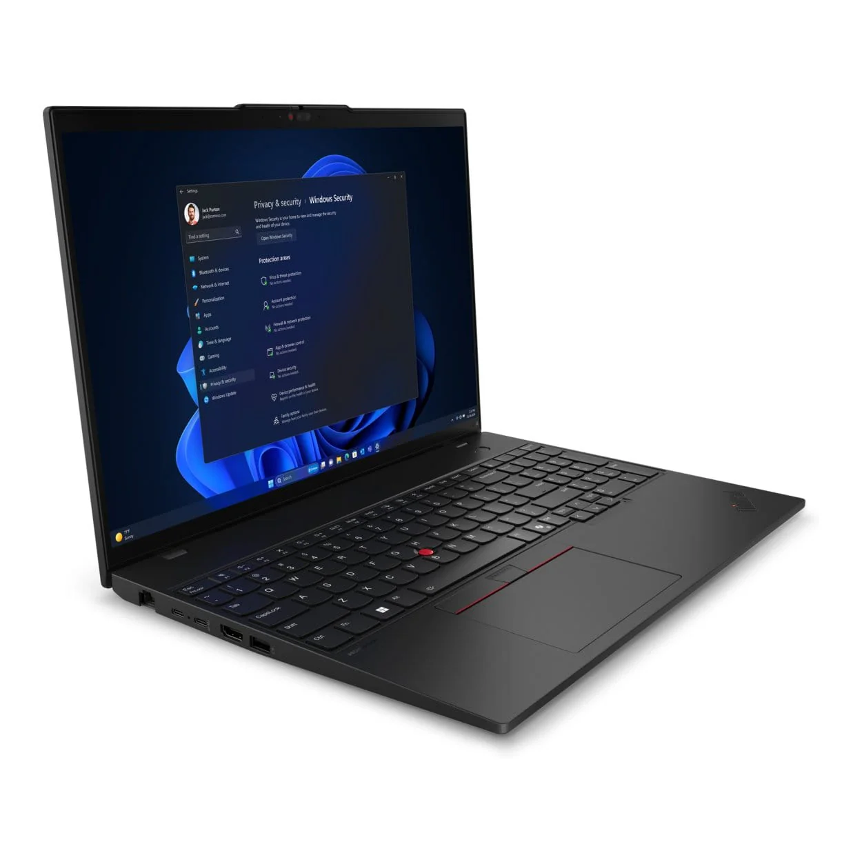 Lenovo ThinkPad L16 G1 16-inch WUXGA Laptop - AMD Ryzen 5 Pro 7535U 512GB SSD 16GB RAM Win 11 Pro - Image 4