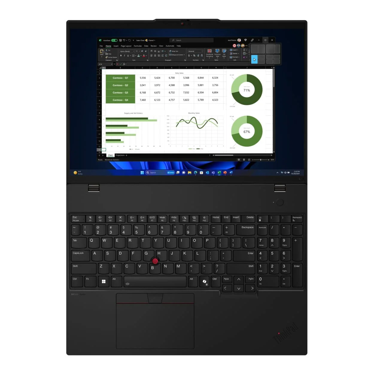 Lenovo ThinkPad L16 G1 16-inch WUXGA Laptop - Intel Core Ultra 7 155U 512GB SSD 16GB RAM Win 11 Pro - Image 7