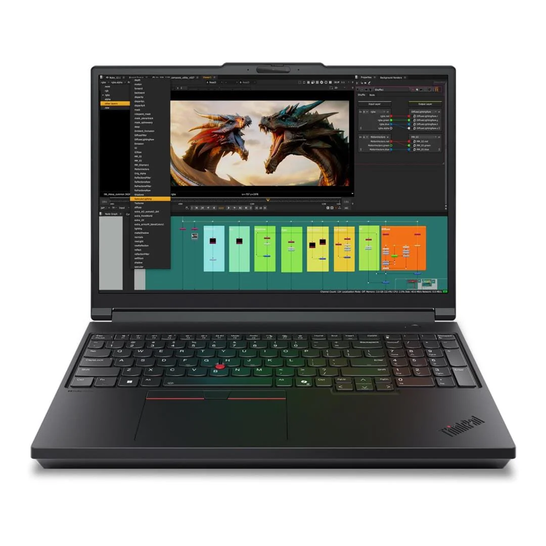 Lenovo ThinkPad P16 G3 16-inch WUXGA AI Mobile Workstation - Intel Core Ultra 7 255HX 512GB SSD 32GB RAM RTX PRO 1000 Win 11 Pro