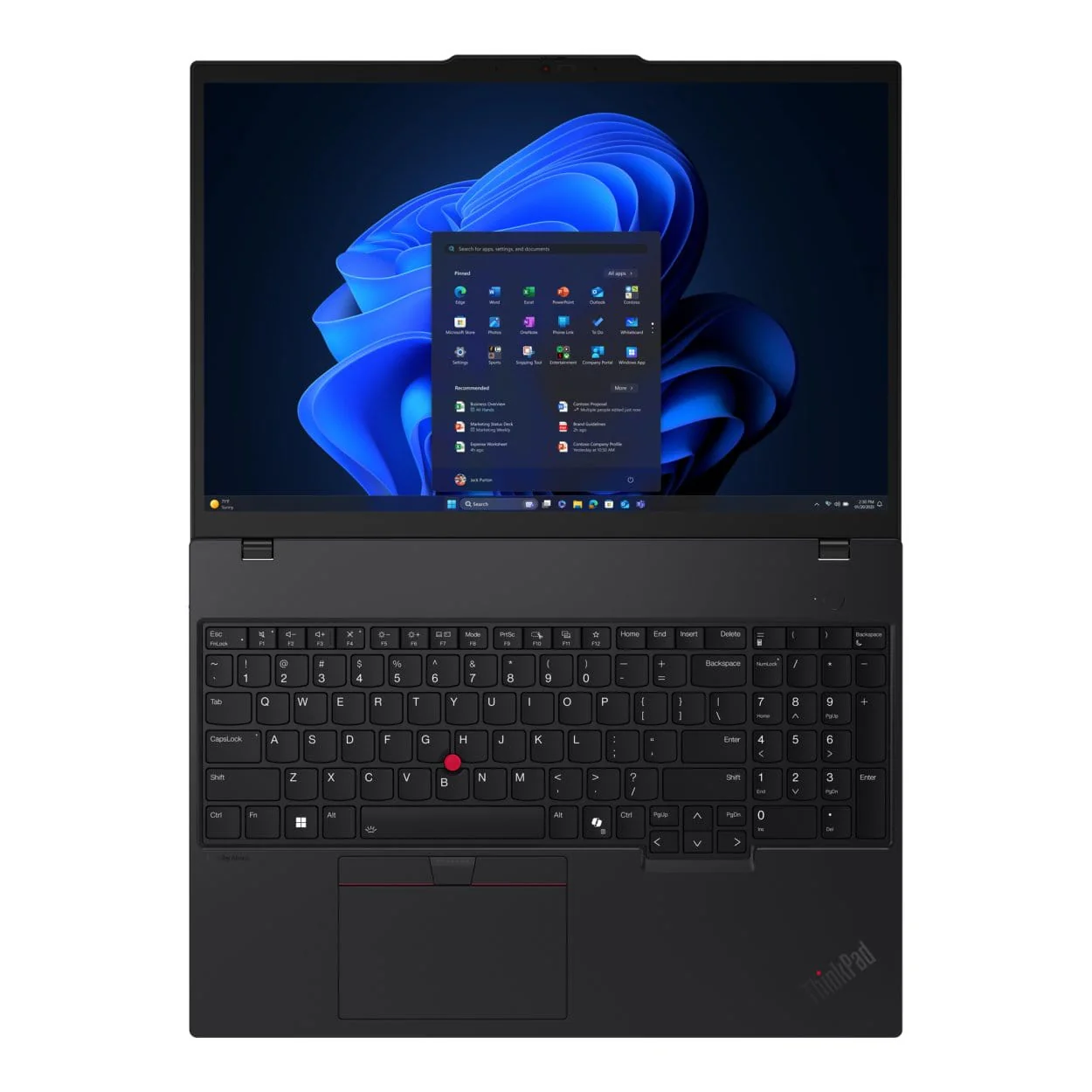 Lenovo ThinkPad T16 G4 16-inch WUXGA AI Laptop - Intel Core Ultra 7 255U 512GB SSD 16GB RAM LTE Win 11 Pro - Image 8