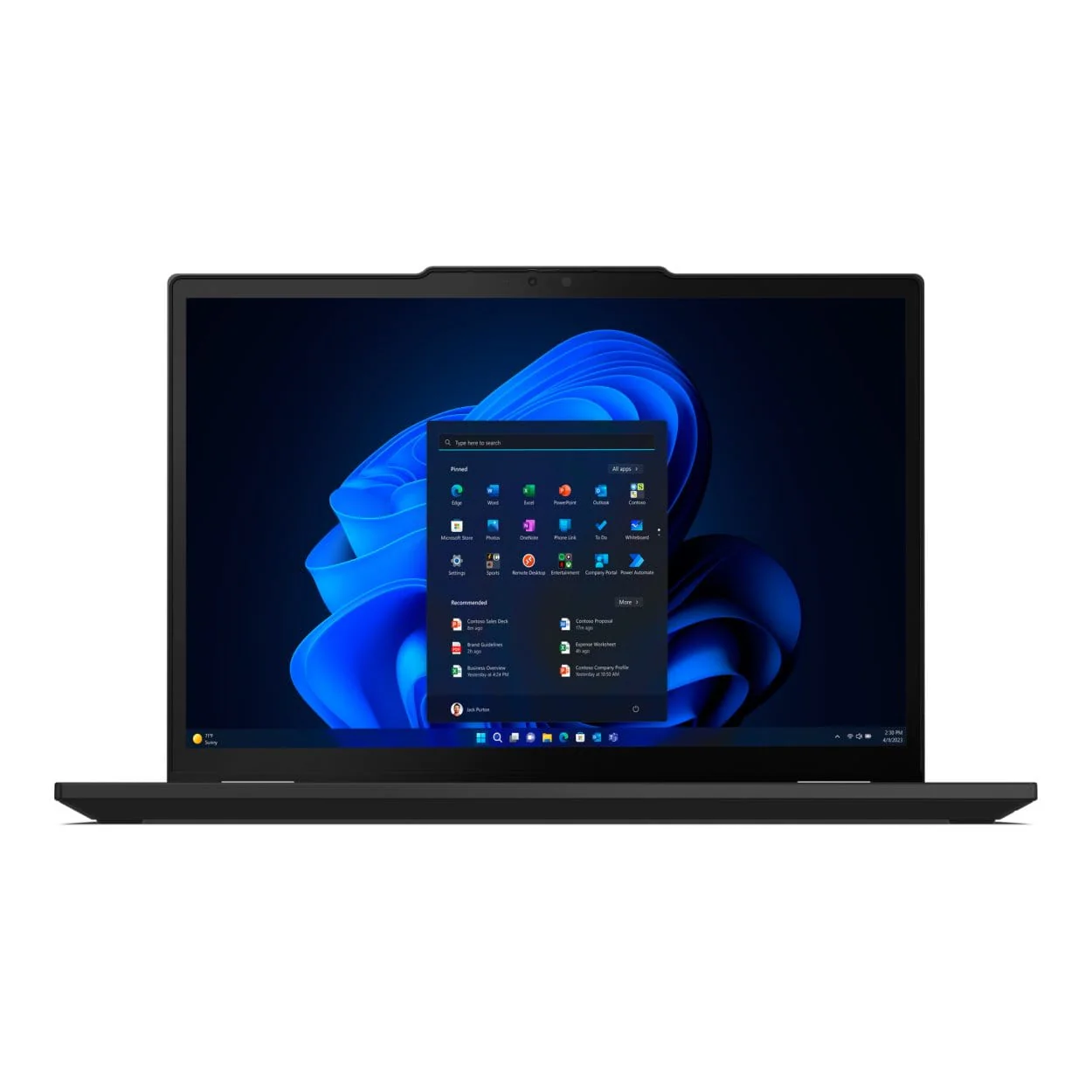 Lenovo ThinkPad X13 G5 13.3-inch WUXGA 2-in-1 Laptop - Intel Core Ultra 7 155U 1TB SSD 32GB RAM LTE Win 11 Pro - Image 3