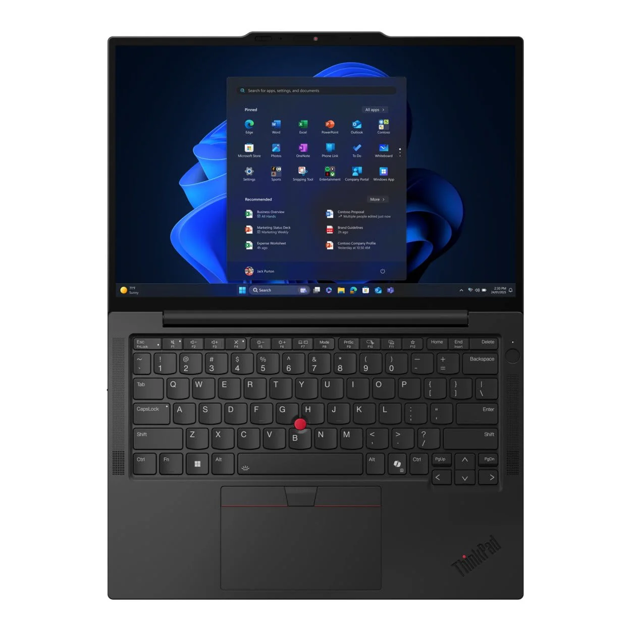 Lenovo ThinkPad X13 G6 13.3-inch WUXGA AI Laptop - Intel Core Ultra 7 255U 1TB SSD 16GB RAM LTE Win 11 Pro - Image 8