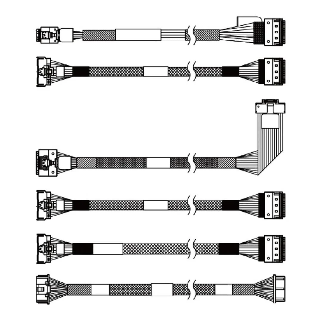 Lenovo ThinkSystem SR650 V3 x4 M.2 NVMe Cable Kit 4X97A82924