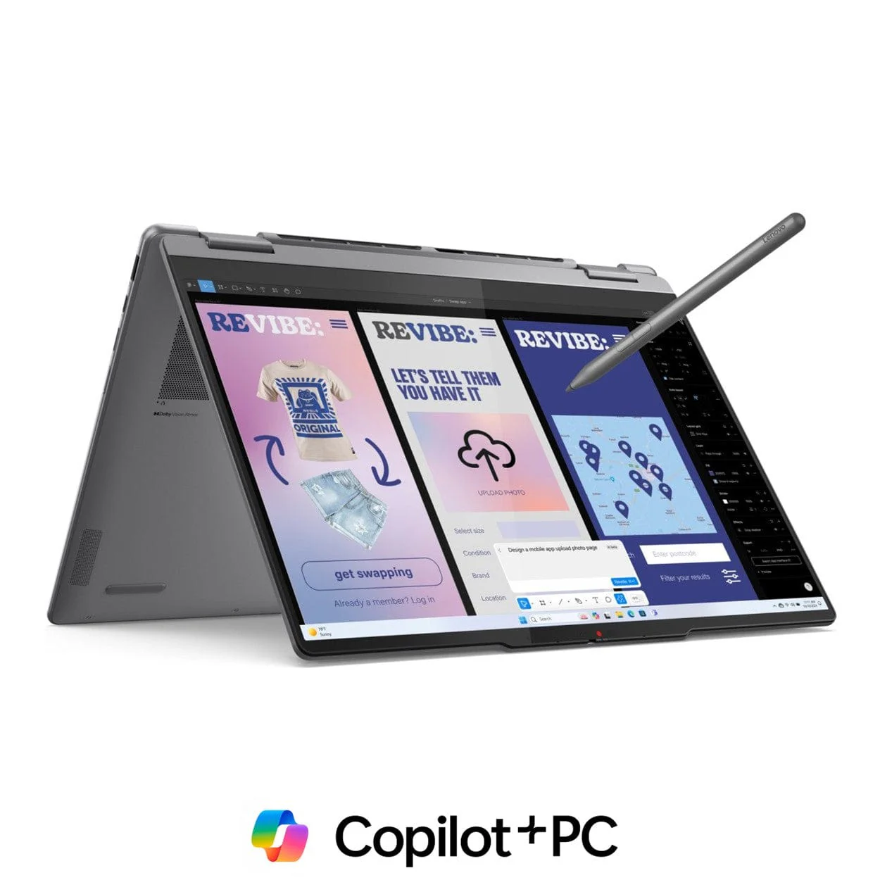 Lenovo Yoga 7 14ILL10 14-inch WUXGA AI 2-in-1 Laptop - Intel Core Ultra 7 256V 1TB SSD 16GB RAM Win 11 Pro - Image 2