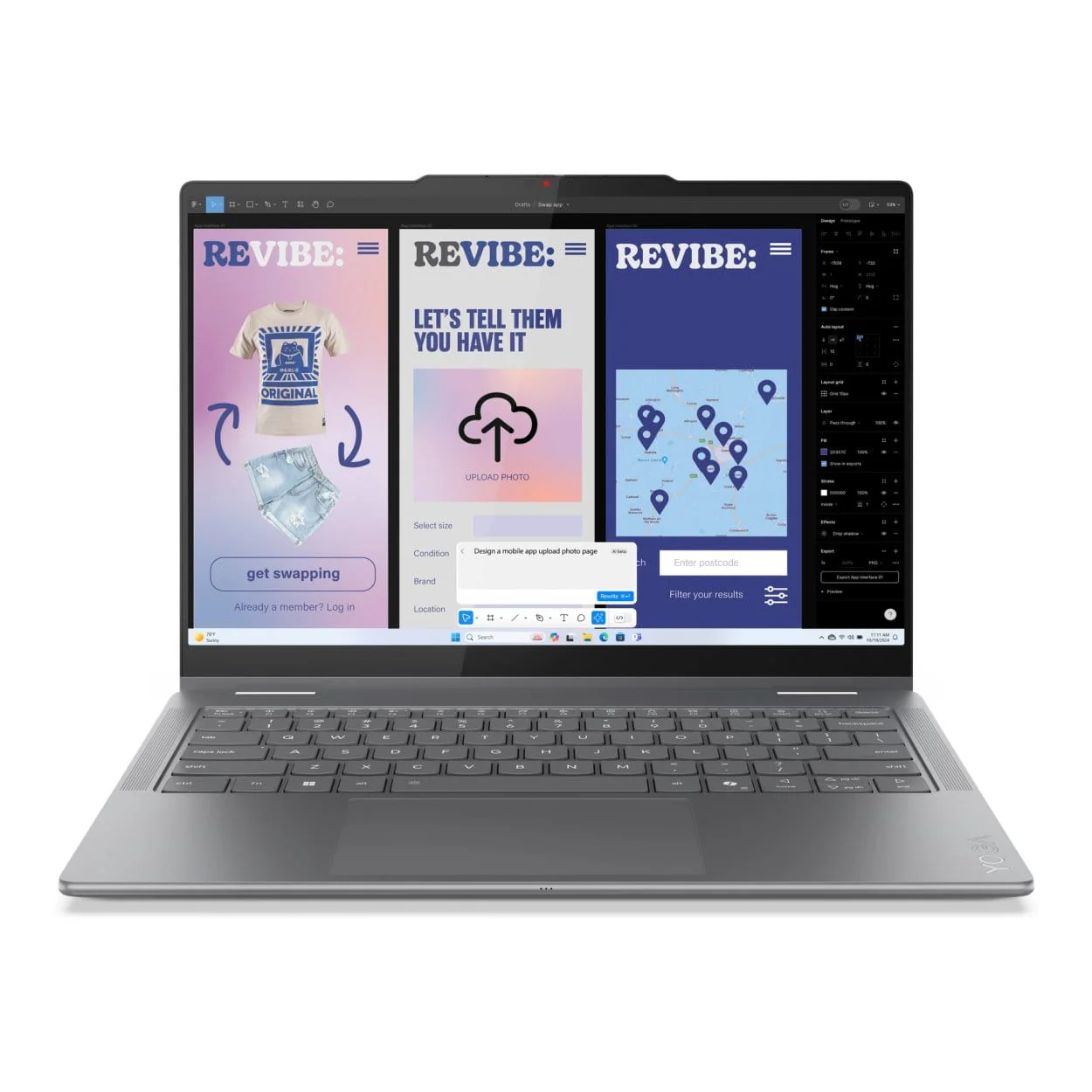 Lenovo Yoga 7 14ILL10 14-inch WUXGA AI 2-in-1 Laptop - Intel Core Ultra 7 256V 1TB SSD 16GB RAM Win 11 Pro - Image 3