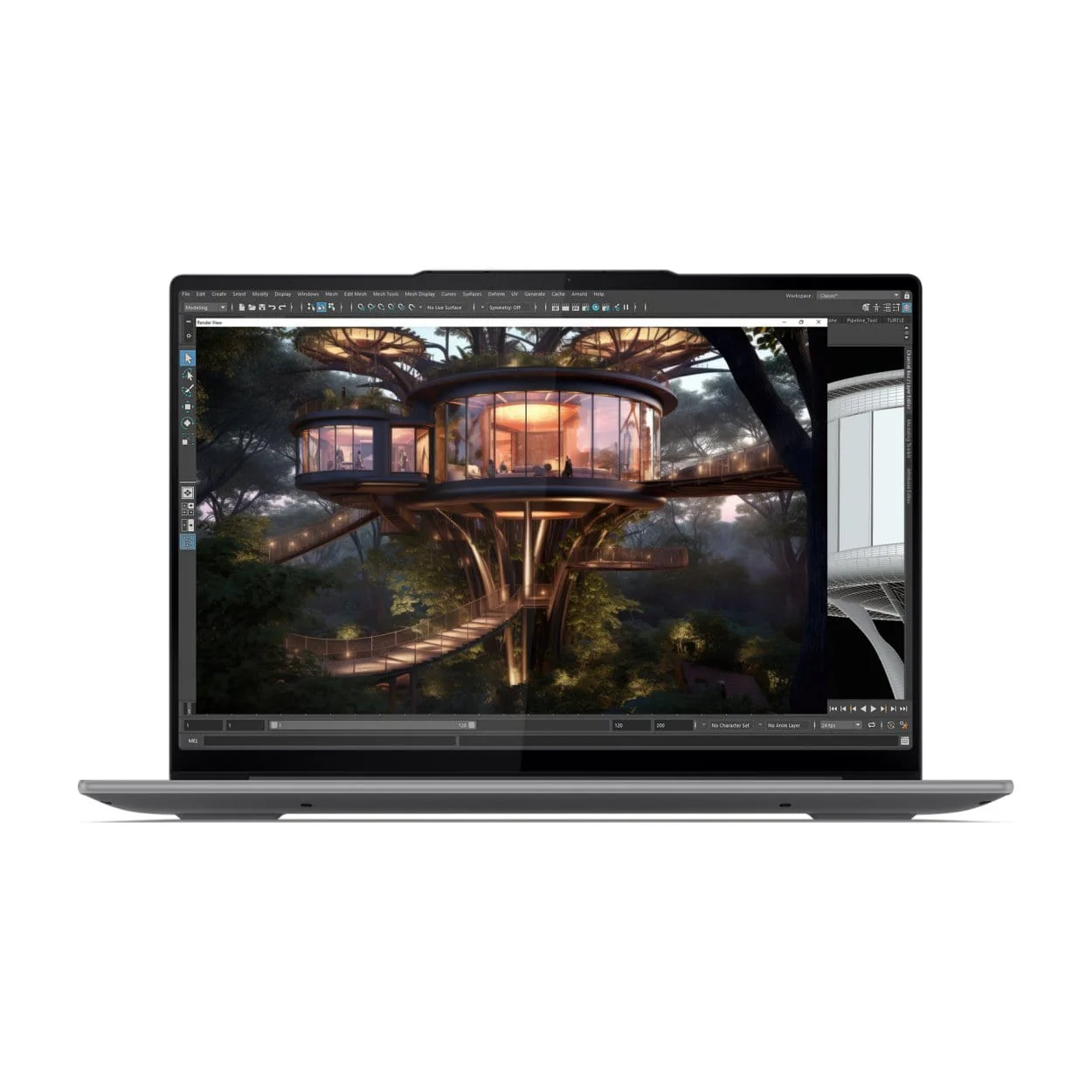 Lenovo Yoga Pro 7 G9 14IMH9 14.5-inch 2.8K Laptop - Intel Core Ultra 7 155H 1TB SSD 32GB RAM RTX 4050 Win 11 Pro - Image 2