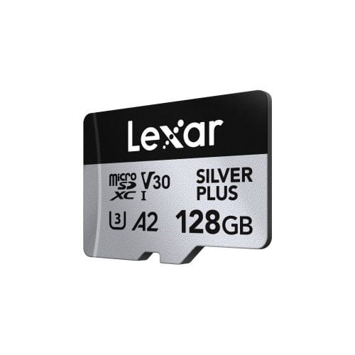 Lexar Professional SILVER PLUS 128GB MicroSDXC Memory Card LMSSIPL128G-BNANG - Image 2
