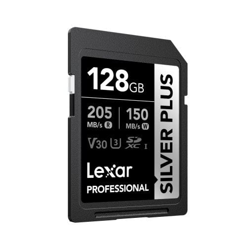 Lexar Professional SILVER PLUS 128GB SDXC Memory Card LSDSIPL128G-BNNNG - Image 2