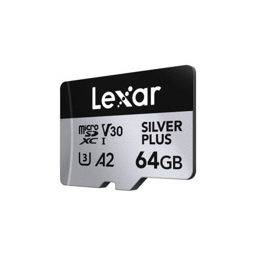 Lexar Professional SILVER PLUS 64GB MicroSDXC Memory Card LMSSIPL064G-BNANG - Image 2