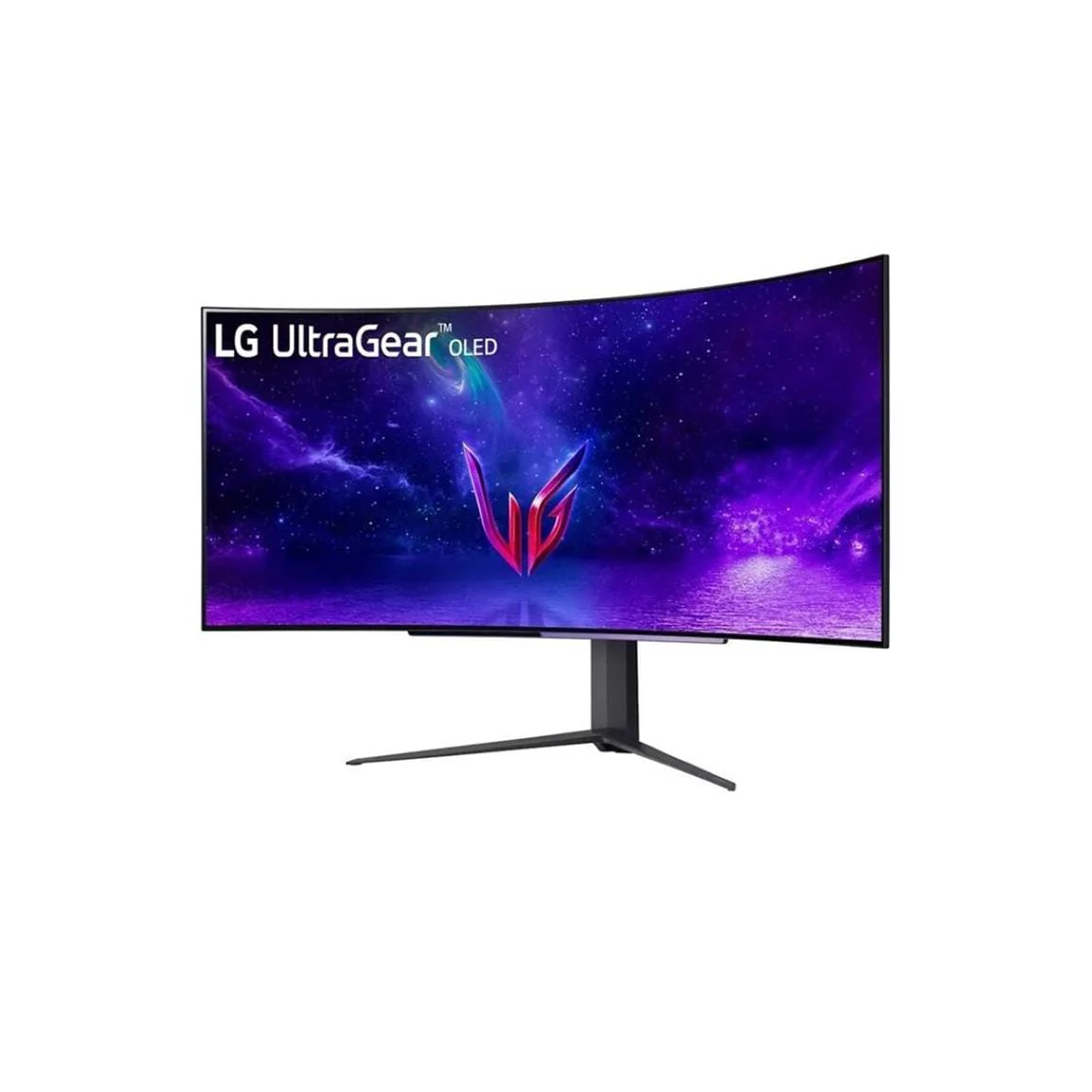 LG 45GR95QE UltraGear 45-inch 3440 x 1440p WQHD 21:9 240Hz 0.3ms Curved Gaming Monitor - Image 2