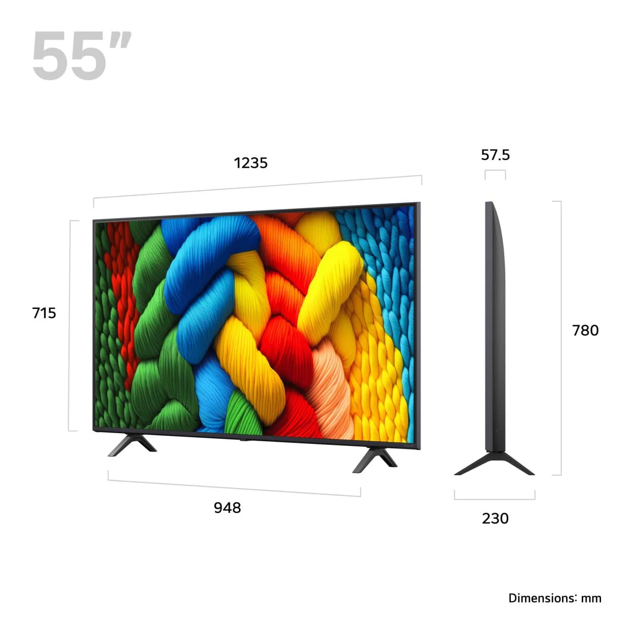 LG NANO80 55-inch NanoCell AI 4K UHD Smart TV 55NANO80A6A - Image 7