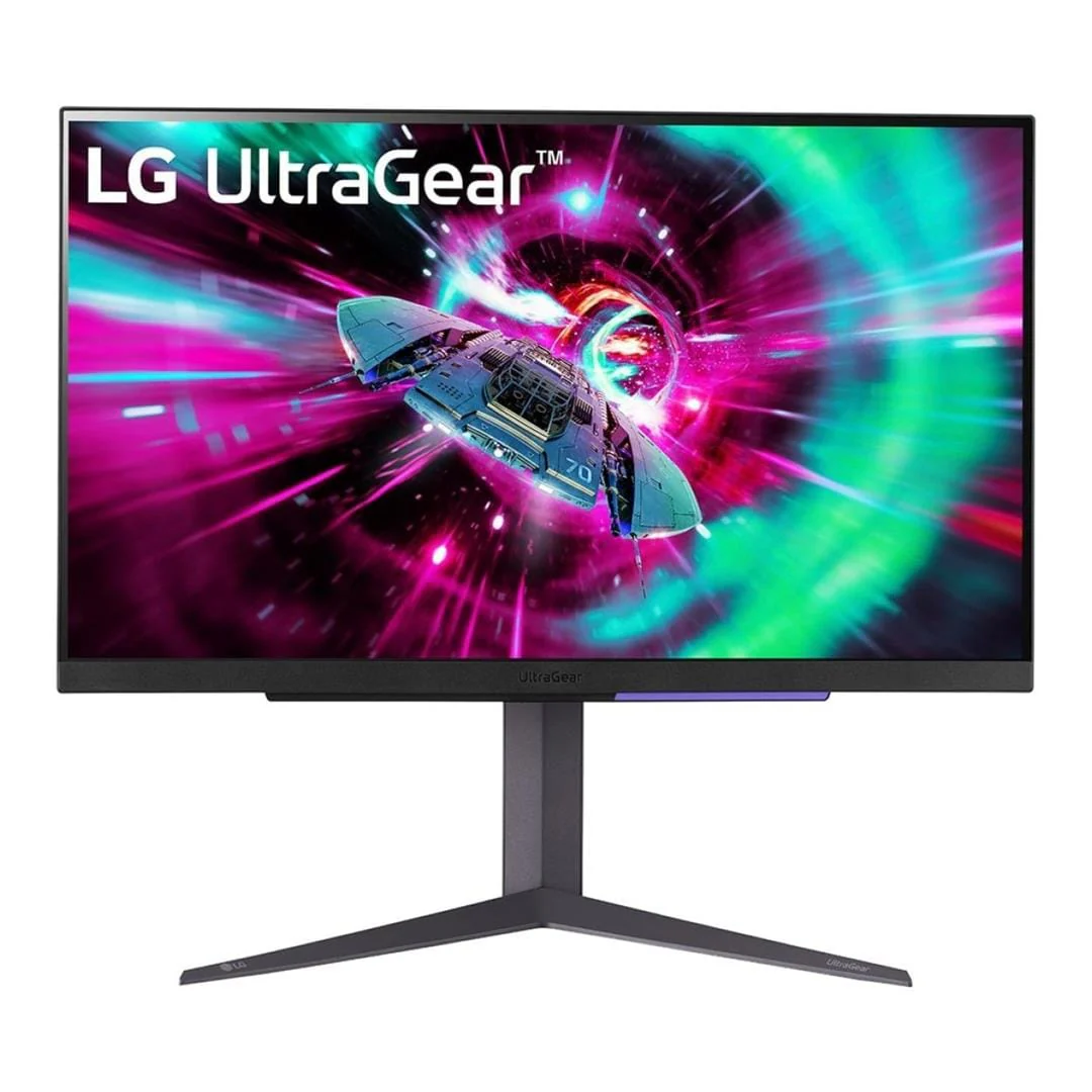 LG UltraGear 27GR93U 27-inch 3840 x 2160p 4K UHD 16:9 144Hz 1ms LED IPS Gaming Monitor