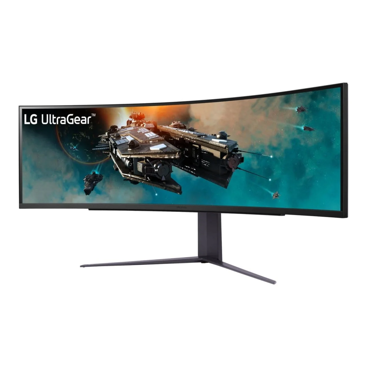 LG UltraGear 49GR85DC 49-inch 5120 x 1440p DQHD 32:9 240Hz 1ms LED VA Curved Gaming Monitor - Image 2