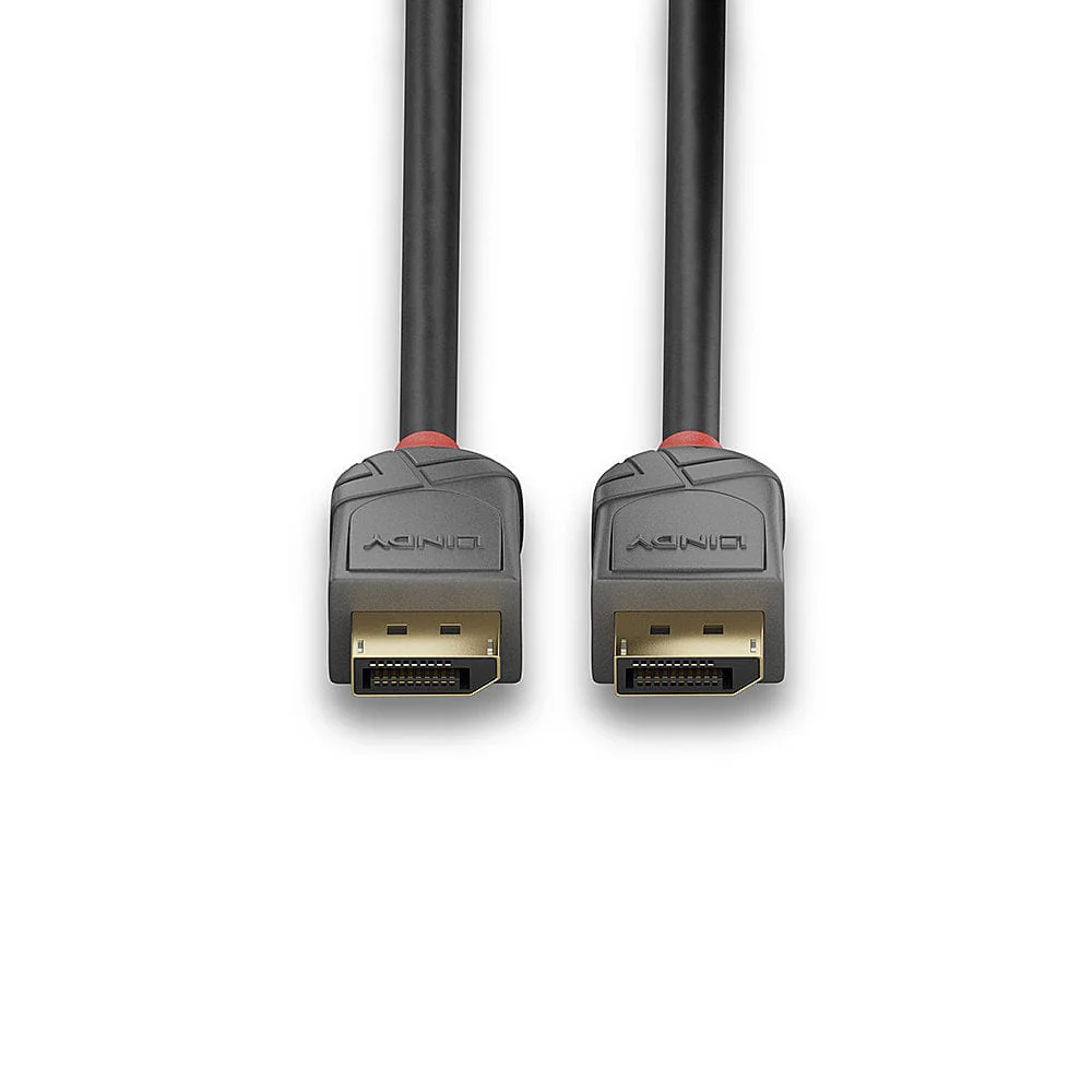 Lindy 0.5m DisplayPort 1.4 Cable Anthra Line 36480 - Image 3