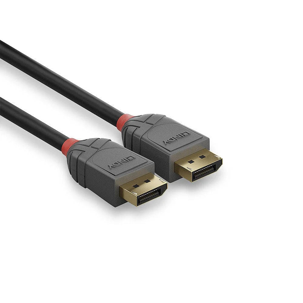 Lindy 0.5m DisplayPort 1.4 Cable Anthra Line 36480 - Image 4