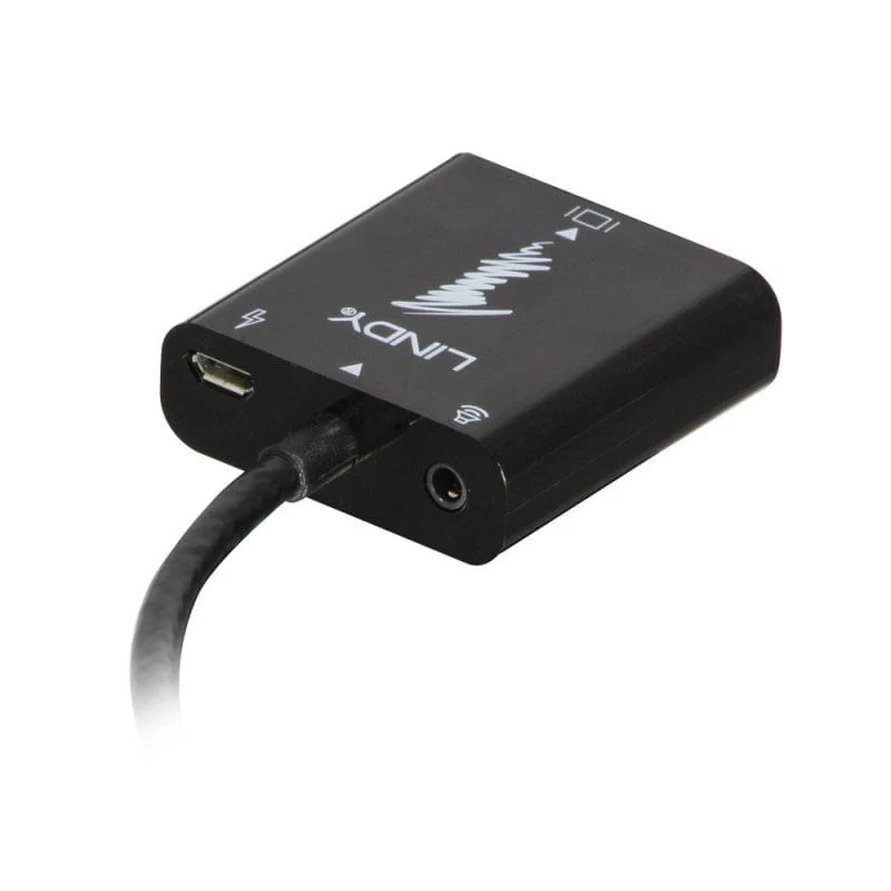 Lindy HDMI to VGA and Audio Video Cable Adapter 38185 - Image 2