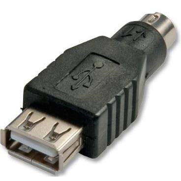 Lindy USB to PS/2 Adapter Black 70000
