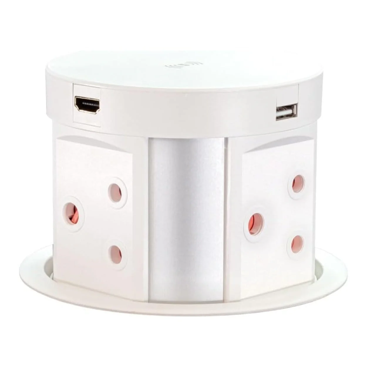 LinkQnet All-in-One 122mm Grommet White 1H1Q1R2UC-W - Image 2