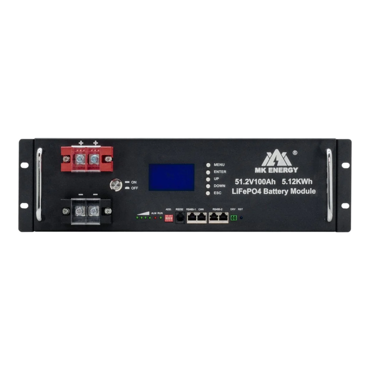 LinkQnet LFP51.2-100 51.2V 100Ah 3U Lithium Battery Pack - Image 2
