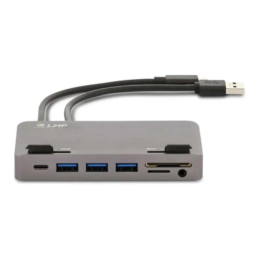 LMP 7-in-1 Type-C Attach Hub for iMac Grey 18625