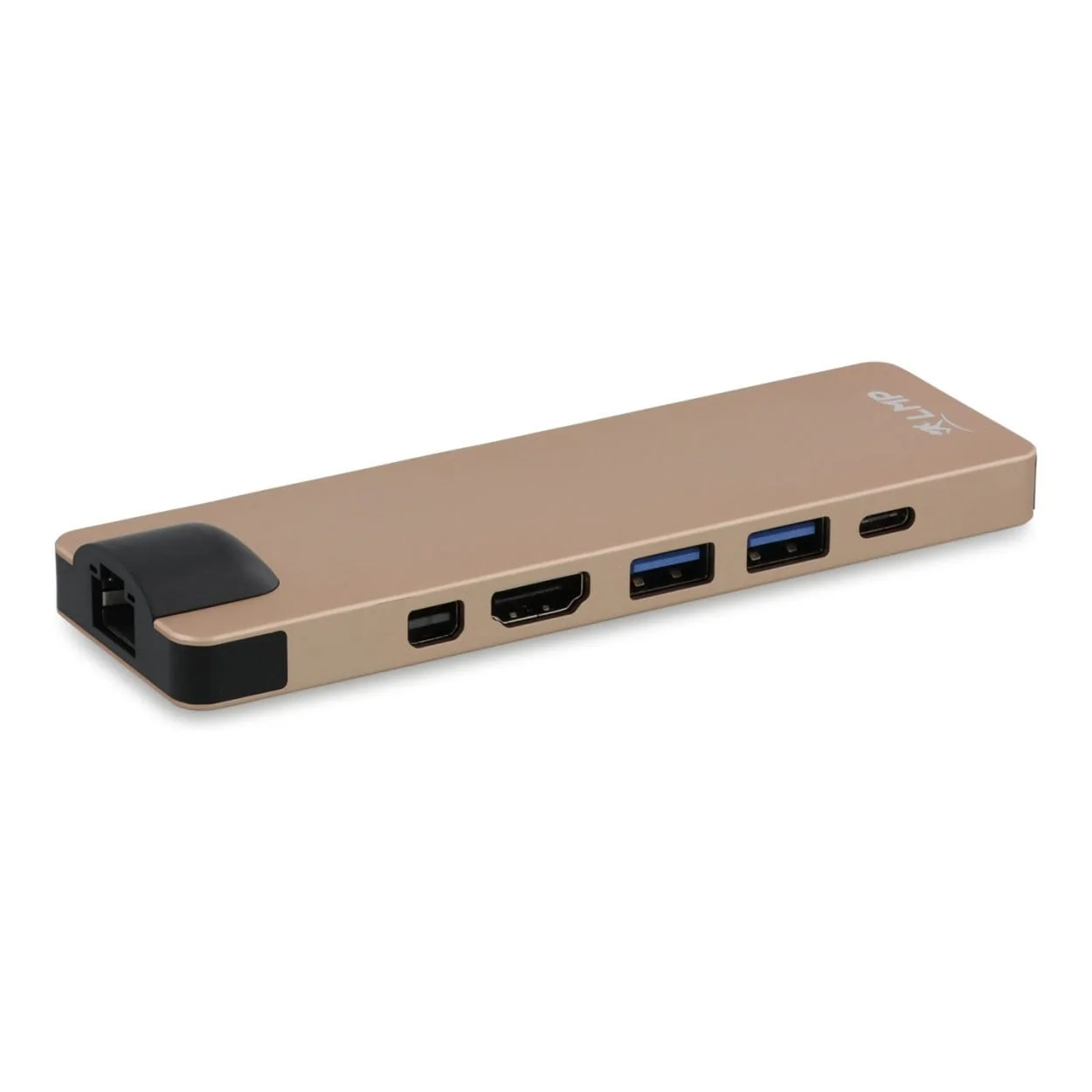 LMP Compact Dock 8-in-1 Type-C Docking Station Gold 18954 - Image 5