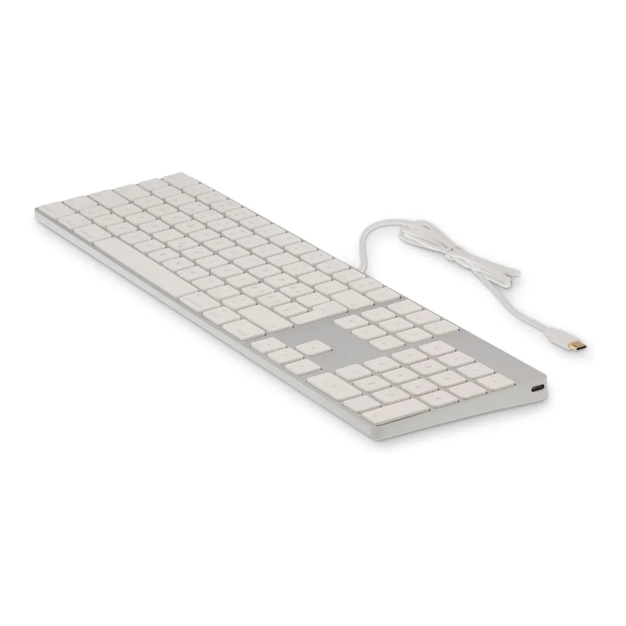 LMP KB-1843 Wired Aluminium Keyboard Silver 20987 - Image 2