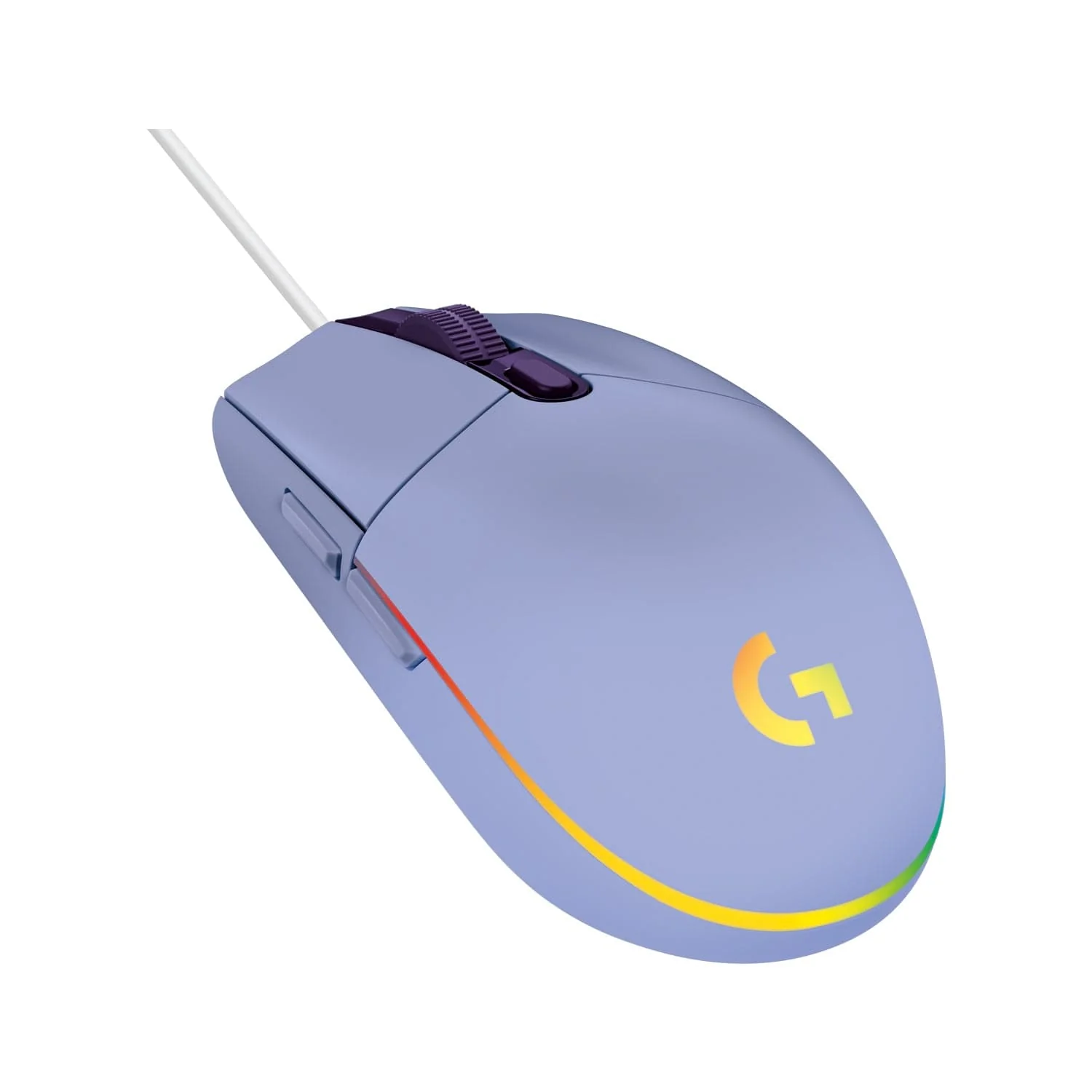 Logitech G G203 Lightsync RGB Gaming Mouse - Lilac 910-005853 - Image 4