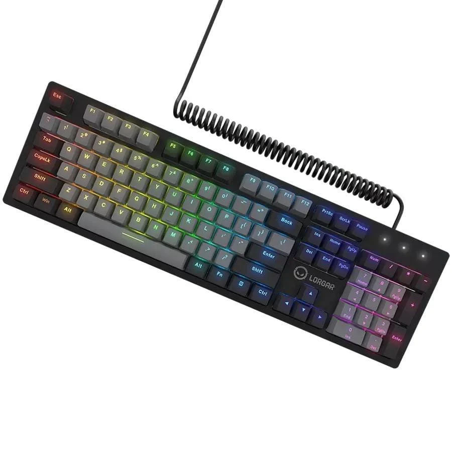 Lorgar Azar 514 RGB Wired Mechanical Gaming Keyboard Black LRG-GK514B-US - Image 3