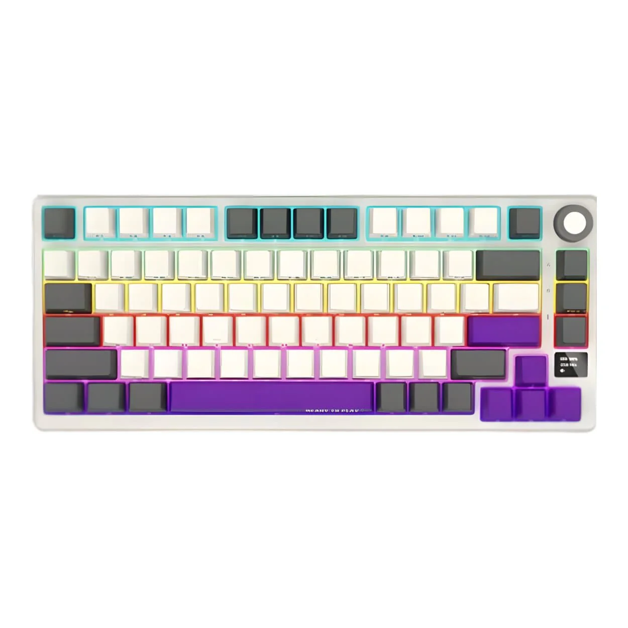 Lorgar KBP7075W Wireless 75 Mechanical Gaming Keyboard Pro Beige LRG-KBP7075W-RT-US - Image 4
