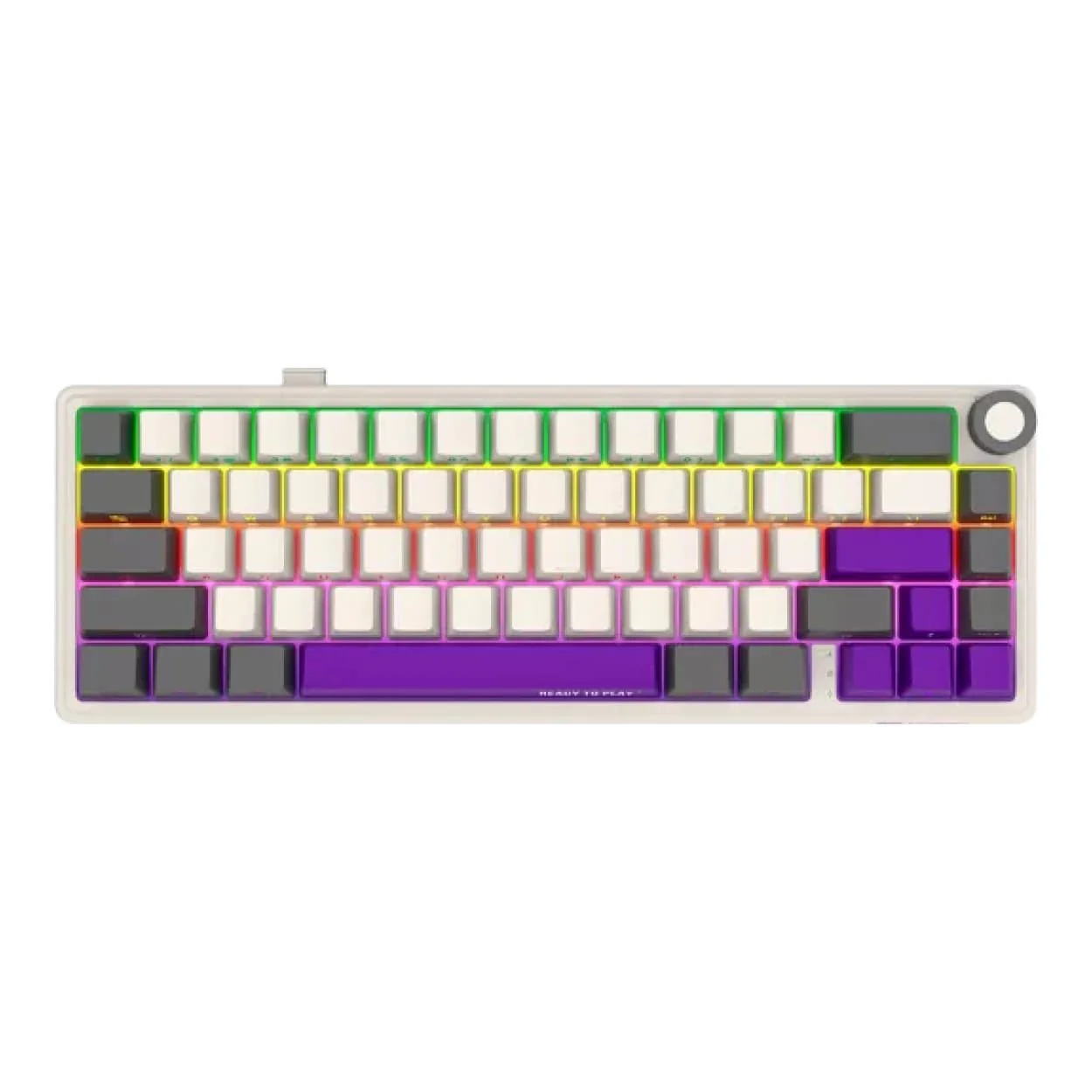 Lorgar KBP70MW Pro Wireless Mechanical Gaming Keyboard Beige LRG-KBP70MW-RT-US - Image 10