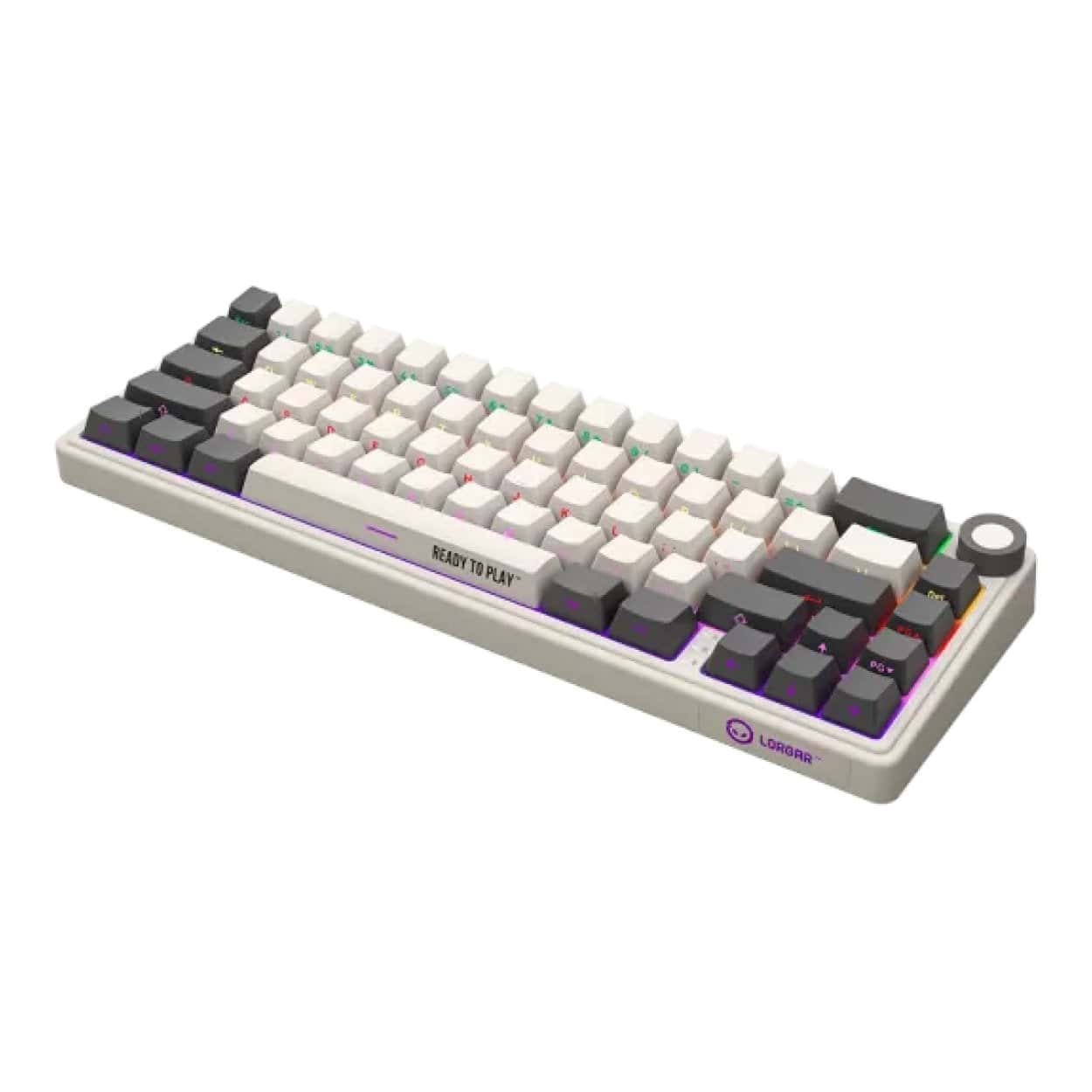 Lorgar KBP70MW Pro Wireless Mechanical Gaming Keyboard Beige LRG-KBP70MW-RT-US - Image 3