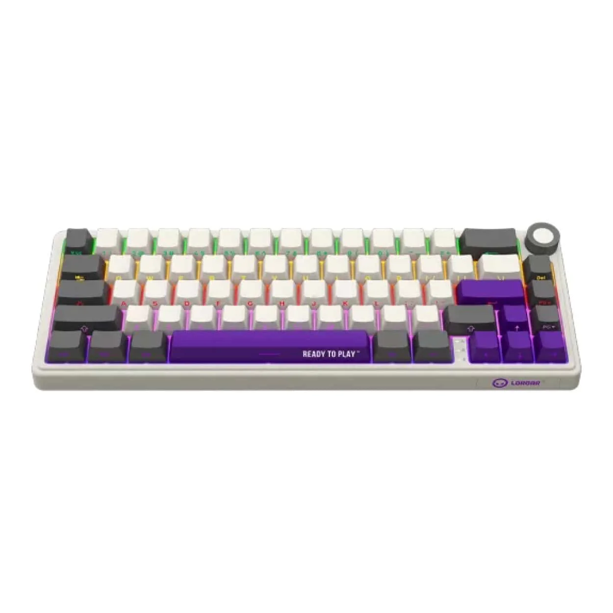 Lorgar KBP70MW Pro Wireless Mechanical Gaming Keyboard Beige LRG-KBP70MW-RT-US - Image 7
