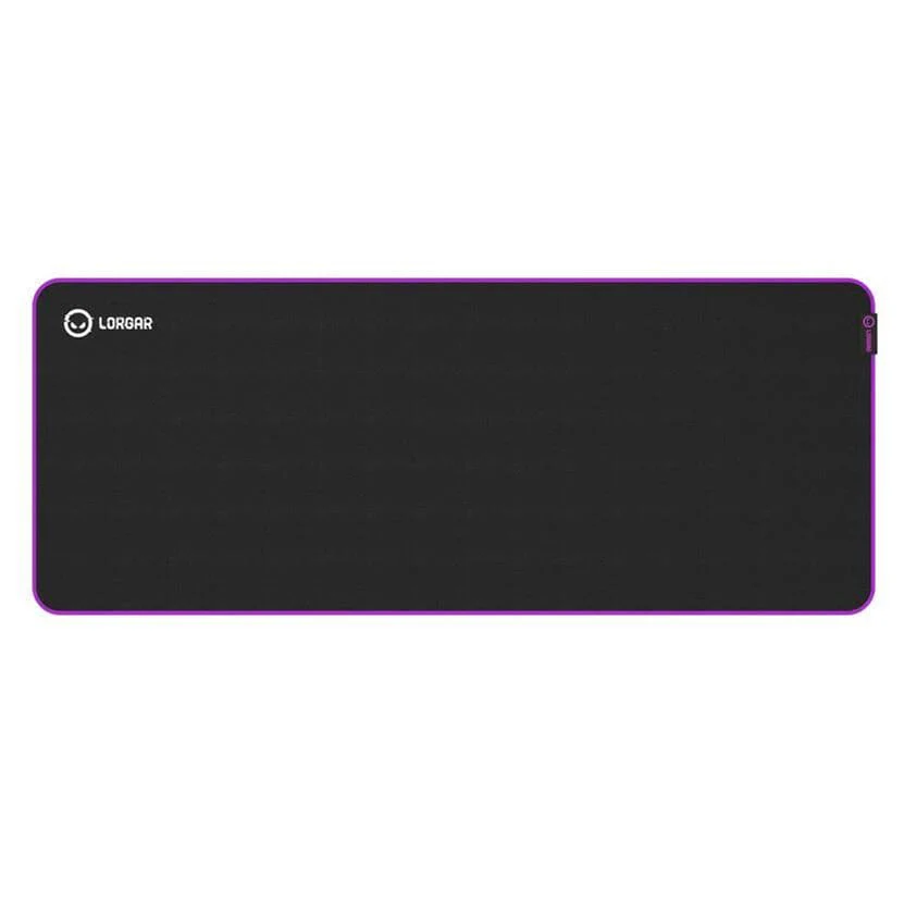 Lorgar Main 319 Gaming Mouse Pad Black and Purple LRG-GMP319