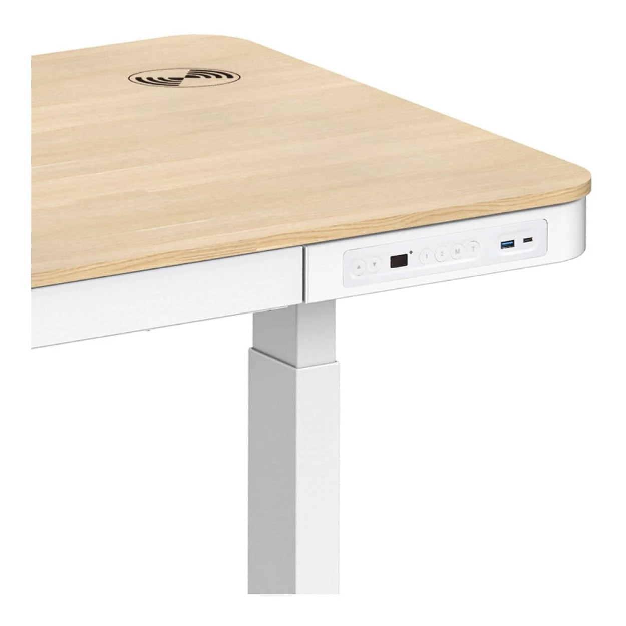 Lumi S08-22D-SWW Single Motor Sit-Stand Desk - Image 2