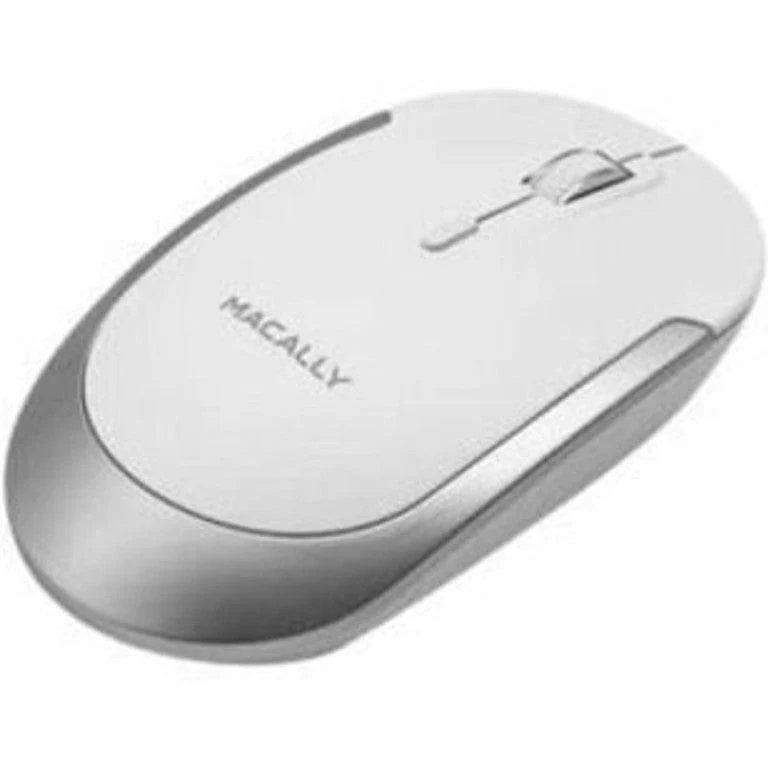 Macally Premium Bluetooth Rechargeable Keyboard and Mouse Combo for Mac - Silver ACEBTKEYACB - Image 3