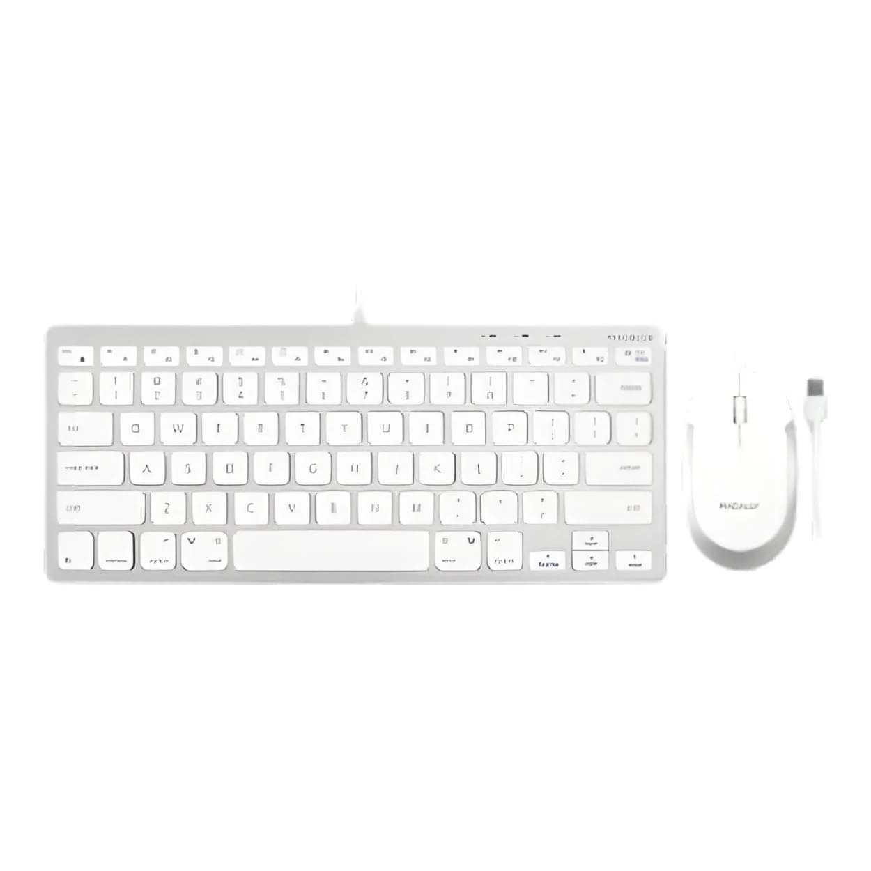 Macally USB Wired Slim Keyboard and Mouse Combo For Mac SLIMKEYCACOMBO - Image 5