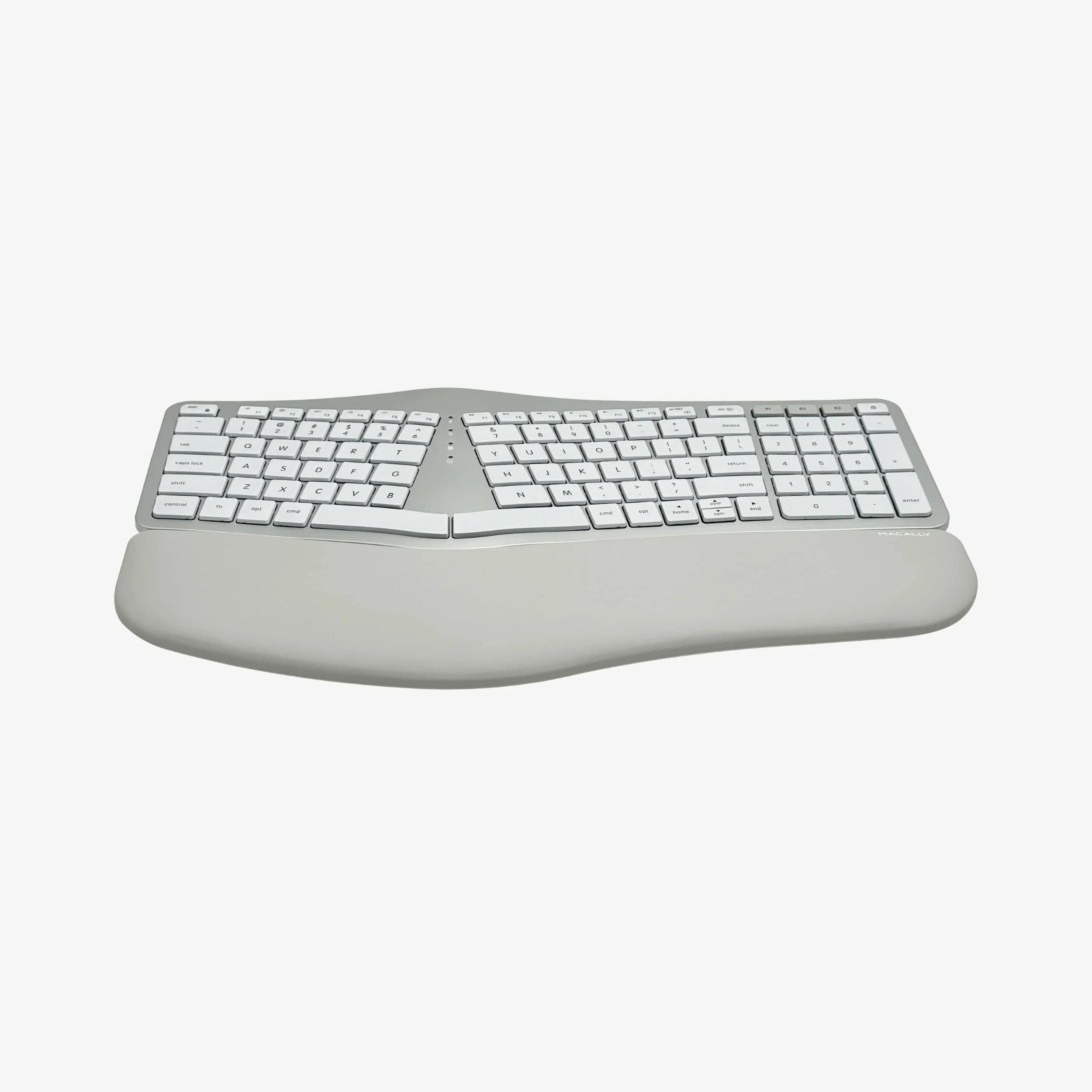 Macally Wireless Ergonomic Keyboard for Mac BTBLERGO2A - Image 4